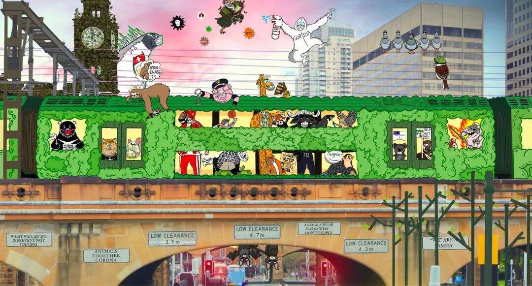 广告人干货库 Adobe插画比赛公布获奖作品,设计师是跪着看完的...-广告人干货库