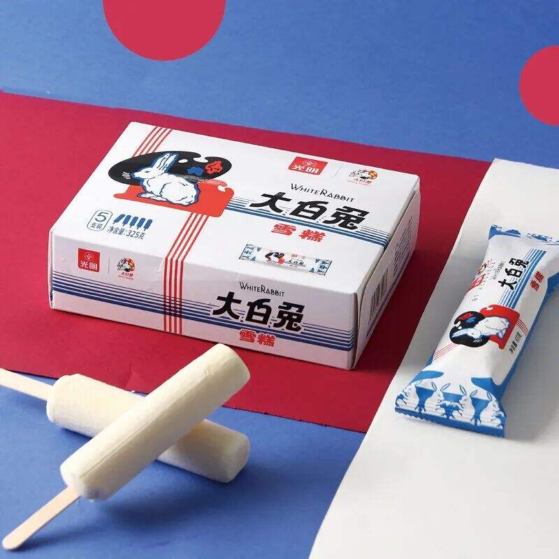 广告人干货库 光明携手一大文创推出「新青年」雪糕,包装好“红”!-广告人干货库