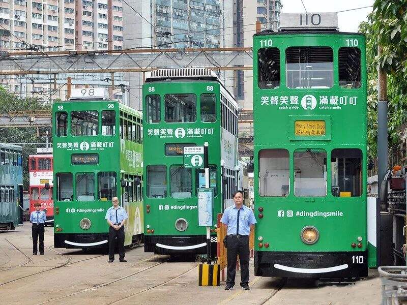 广告人干货库 PANTONE潘通发布香港“电车绿”,设计极度舒适!-广告人干货库