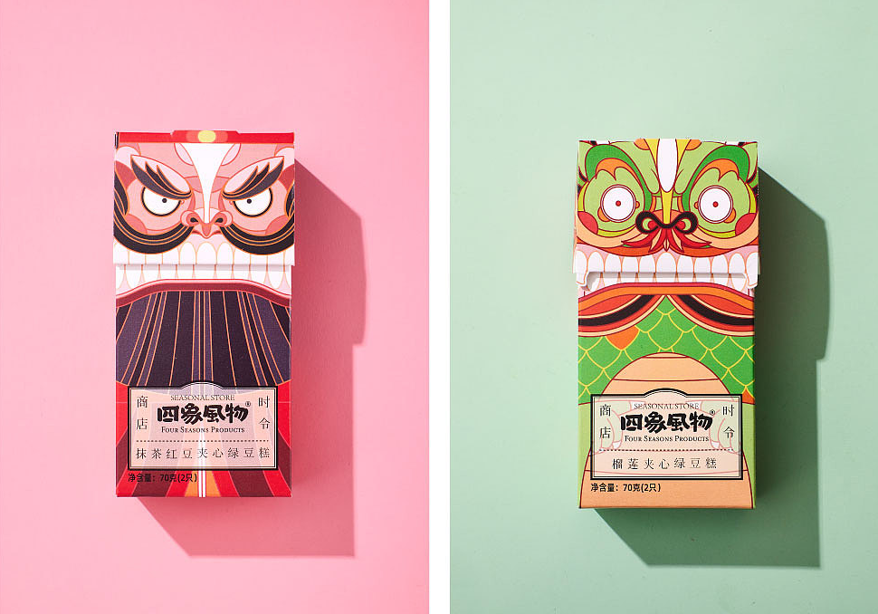 广告人干货库 食品礼盒包装这样设计,风格很特别!-广告人干货库