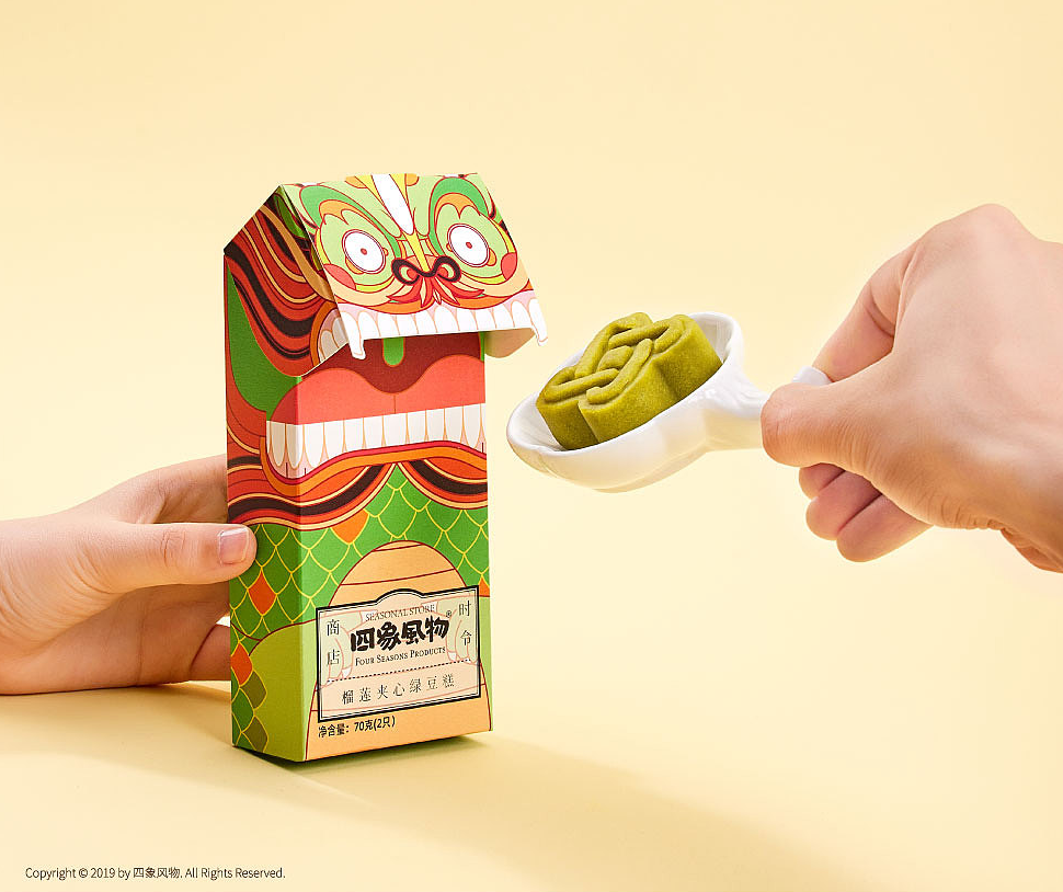 广告人干货库 食品礼盒包装这样设计,风格很特别!-广告人干货库