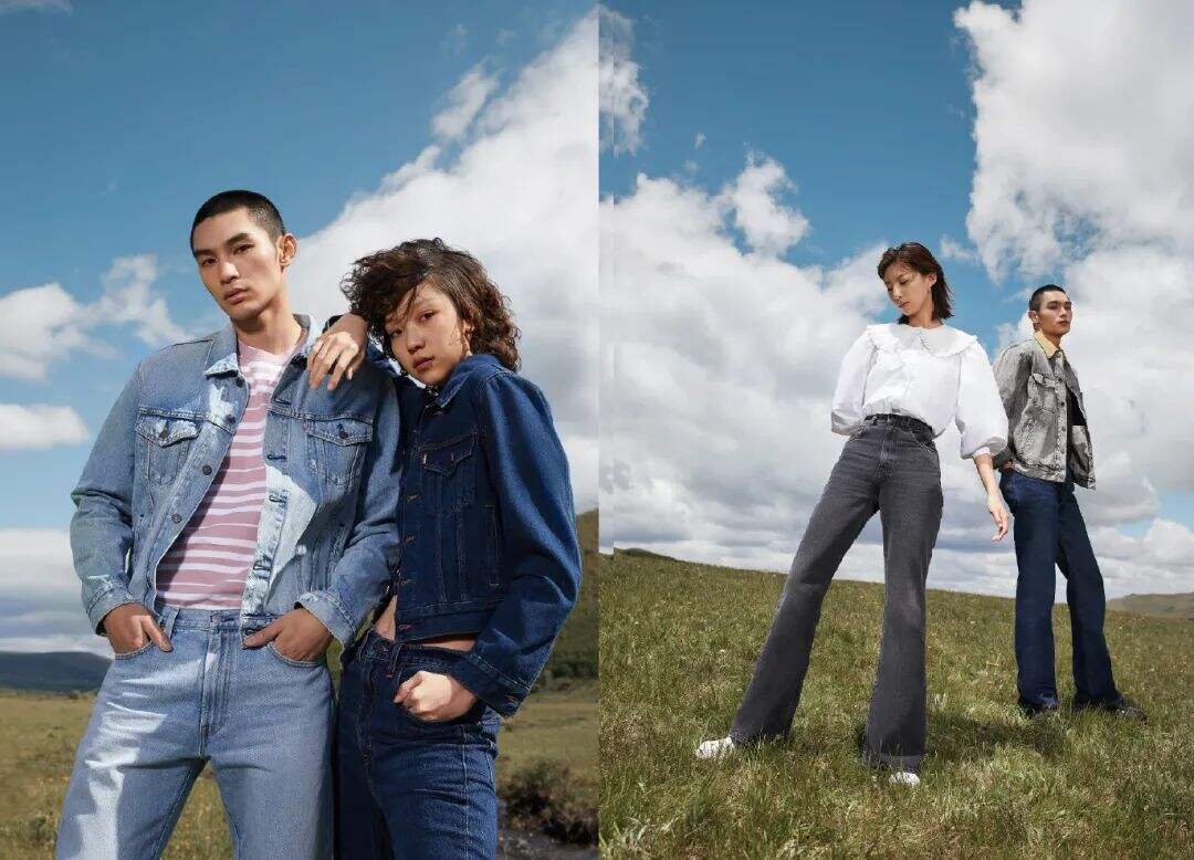 百年牛仔裤品牌「Levi's」与网球运动员大坂直美联合推出可持续胶囊系列-广告人干货库