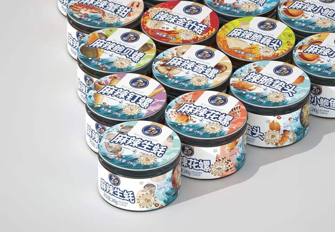 广告人干货库 除了新鲜,海鲜食品的包装设计也可以很诱人!-广告人干货库