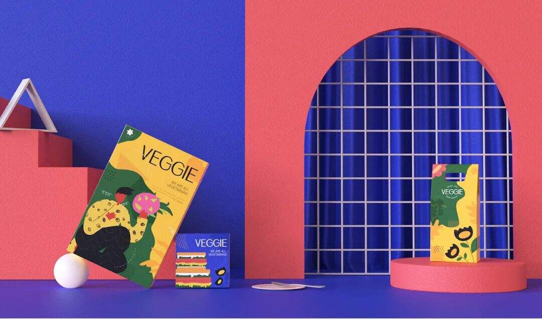 广告人干货库 用色丰富的轻食包装设计,也可以很清新啊!-广告人干货库