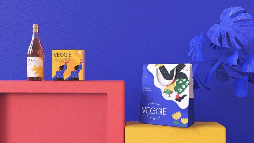 广告人干货库 用色丰富的轻食包装设计,也可以很清新啊!-广告人干货库