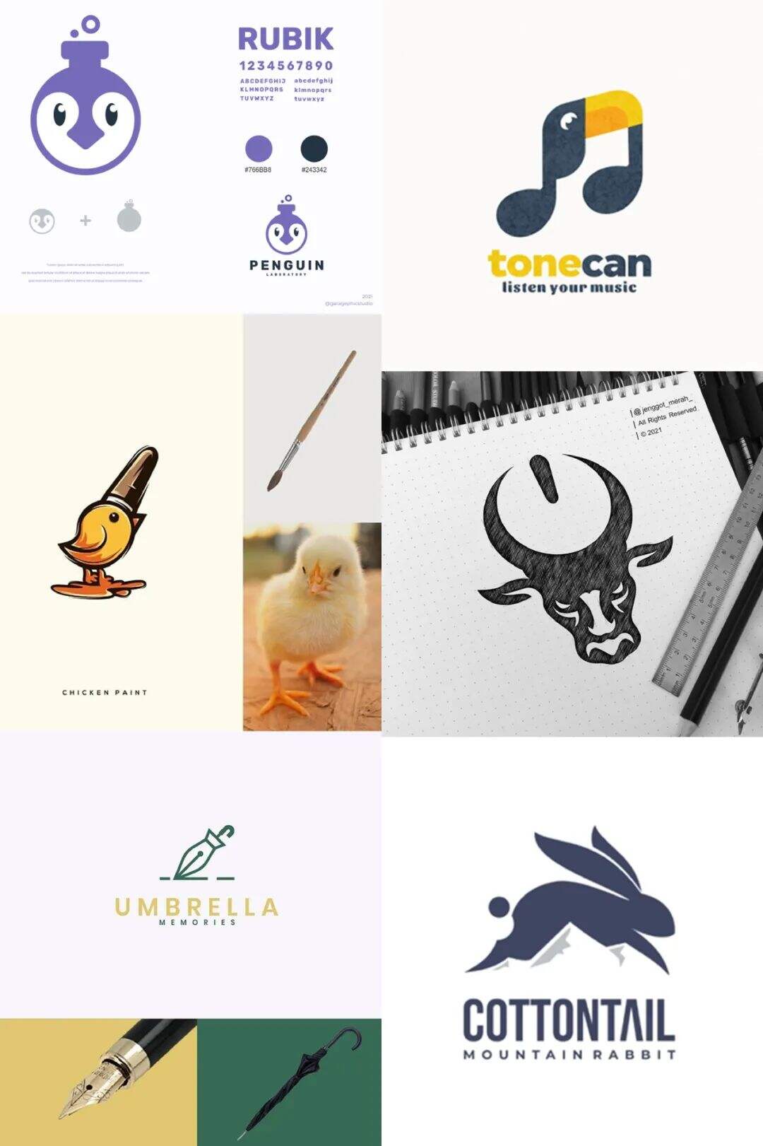 广告人干货库 8个案例实操,两张图片就是一个LOGO-广告人干货库