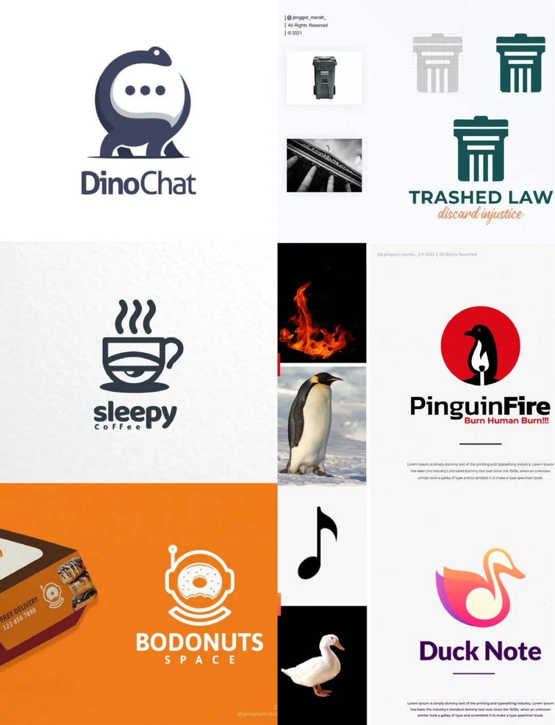 广告人干货库 8个案例实操,两张图片就是一个LOGO-广告人干货库