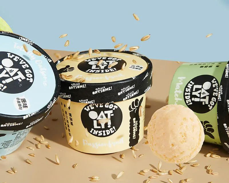 OATLY推出新品燕麦雪糕-广告人干货库