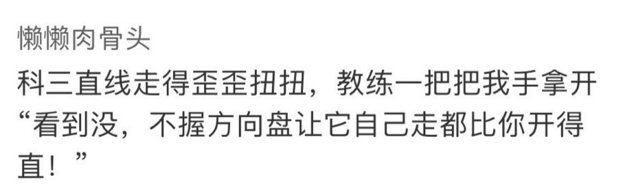 广告人干货库 驾校教练怼人语录,有画面了-广告人干货库