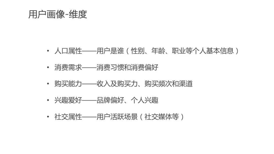 超详细的用户画像最全解析-广告人干货库