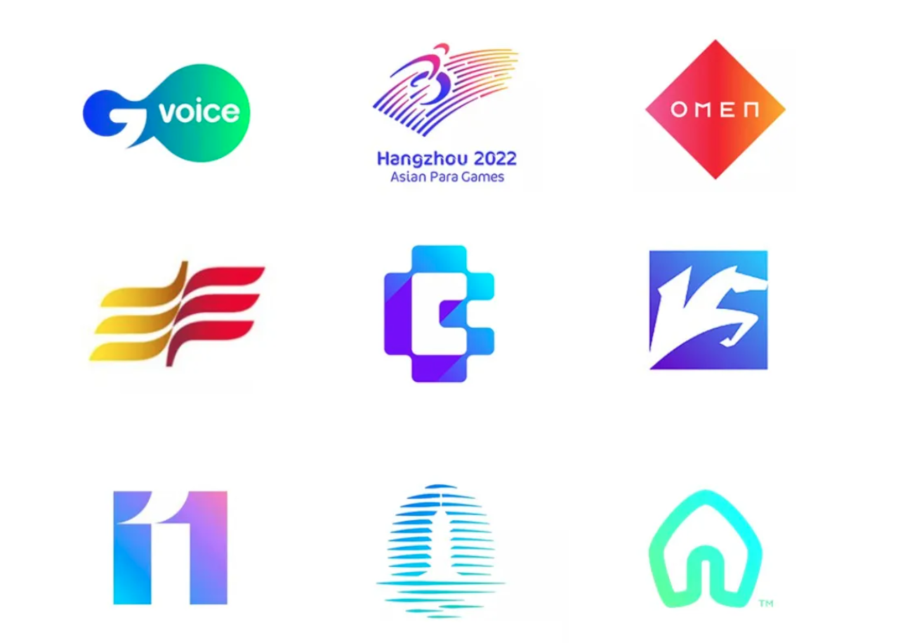 广告人干货库 新潮渐变色logo设计技巧和创意方式【建议收藏】-广告人干货库