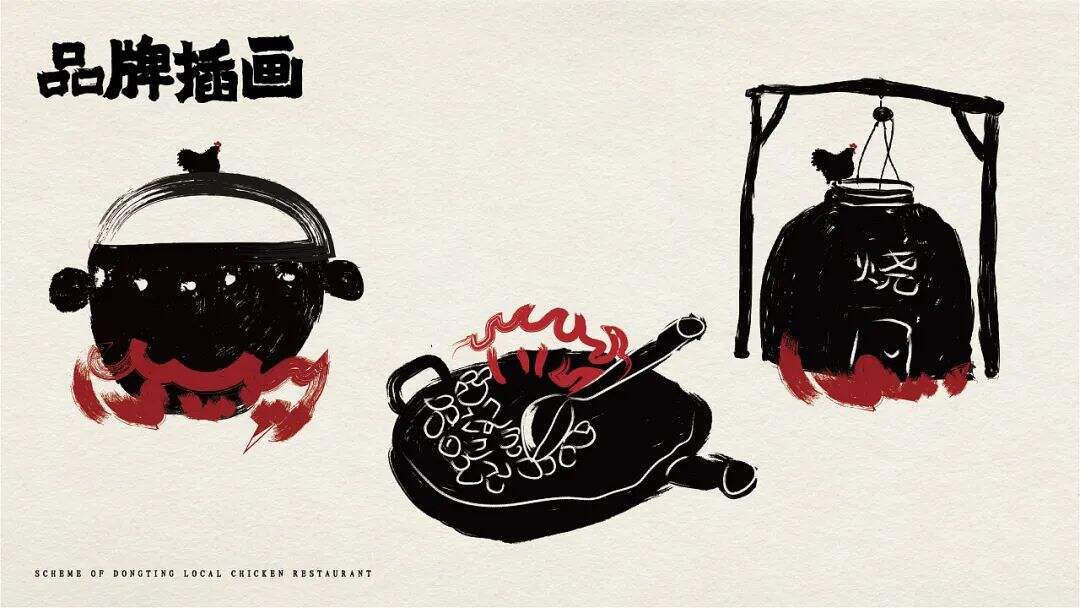 广告人干货库 这个佬麻雀旗下的湘菜品牌设计,从一只土鸡进城的故事开始讲起!-广告人干货库