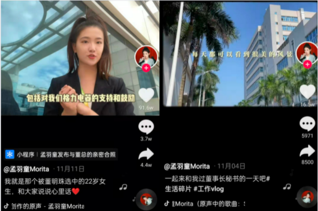 广告人干货库 格力孵化网红,将孟羽童培养成第二个董明珠?-广告人干货库
