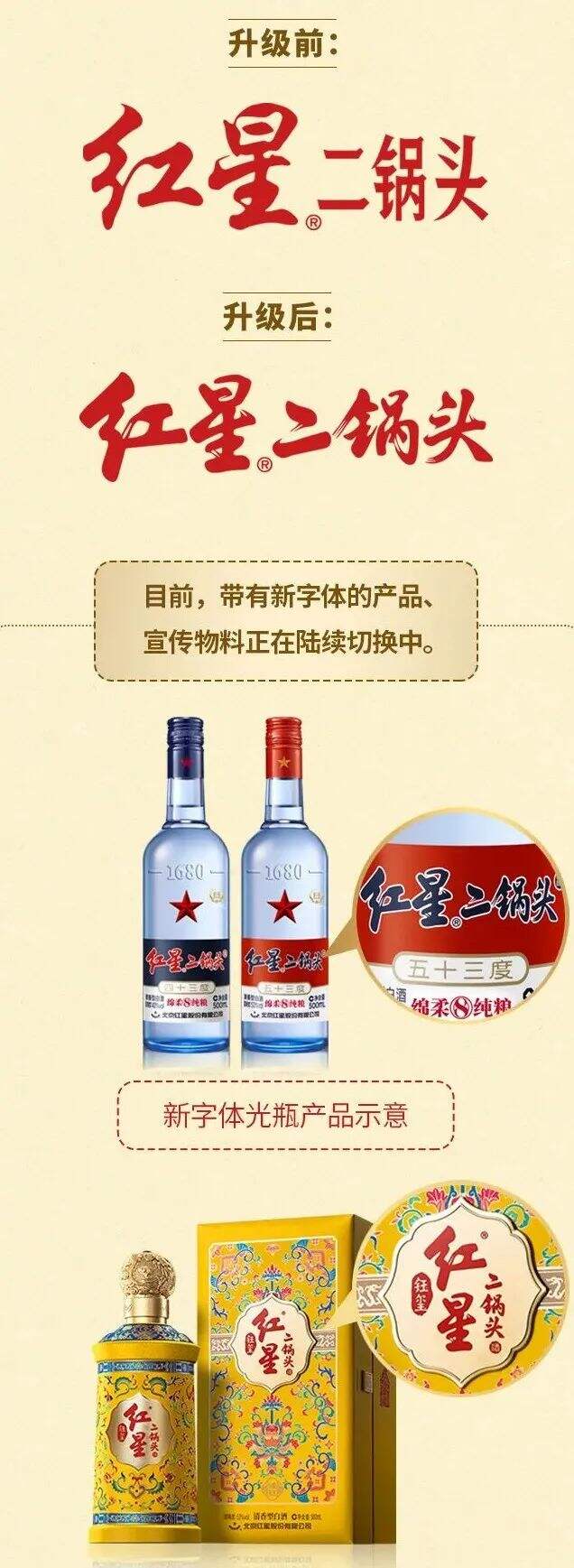 广告人干货库 红星二锅头换新LOGO,这杯你干了么?-广告人干货库