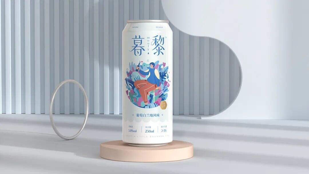 广告人干货库 年轻人的“早C晚A” | 这些高颜值的低度酒包装,有被微醺到!-广告人干货库