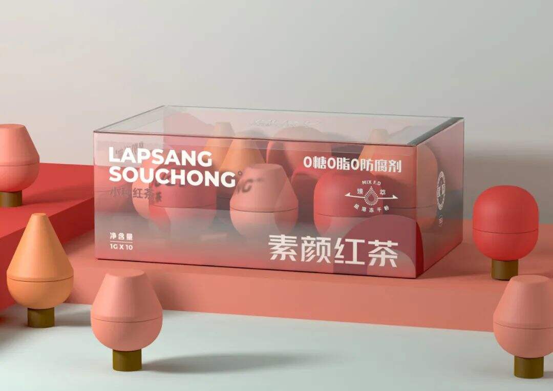 广告人干货库 具备温度、人情味的茶饮包装设计,用色彩做减法!-广告人干货库