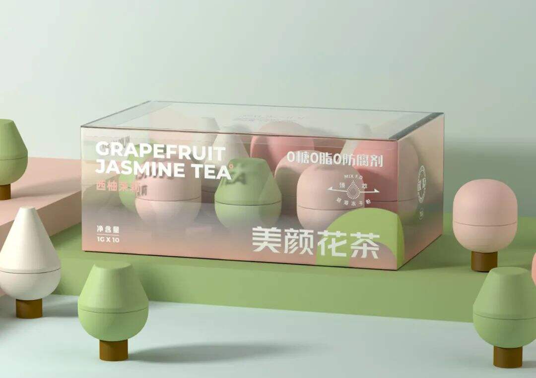 广告人干货库 具备温度、人情味的茶饮包装设计,用色彩做减法!-广告人干货库