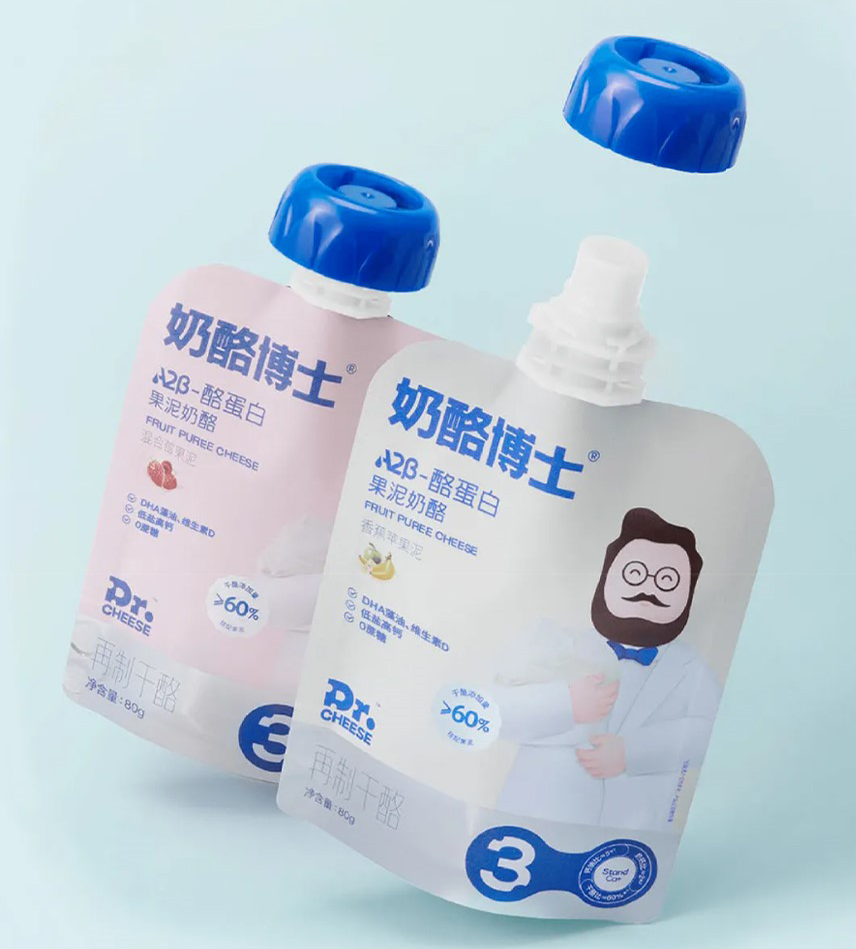 「奶酪博士」推出 A2β-酪蛋白果泥奶酪-广告人干货库