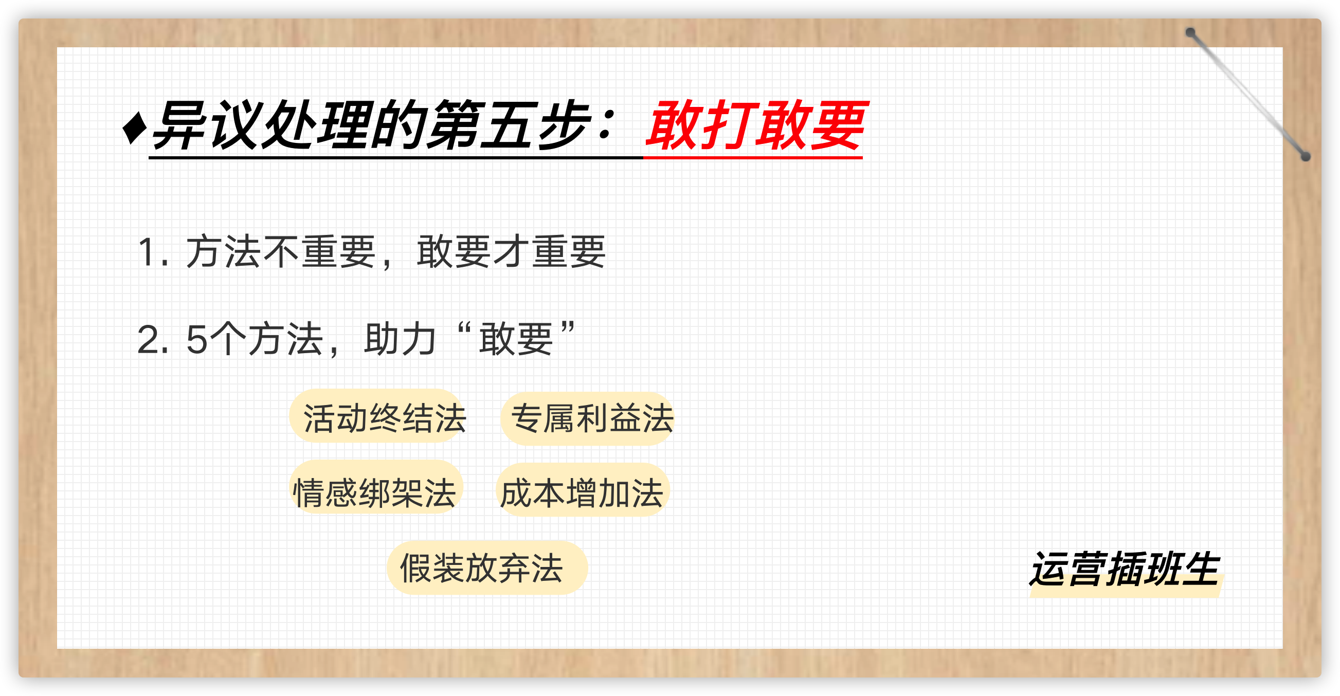 广告人干货库 异议处理5步曲,14个应答技巧,6000字长文解析(内含话术)-广告人干货库