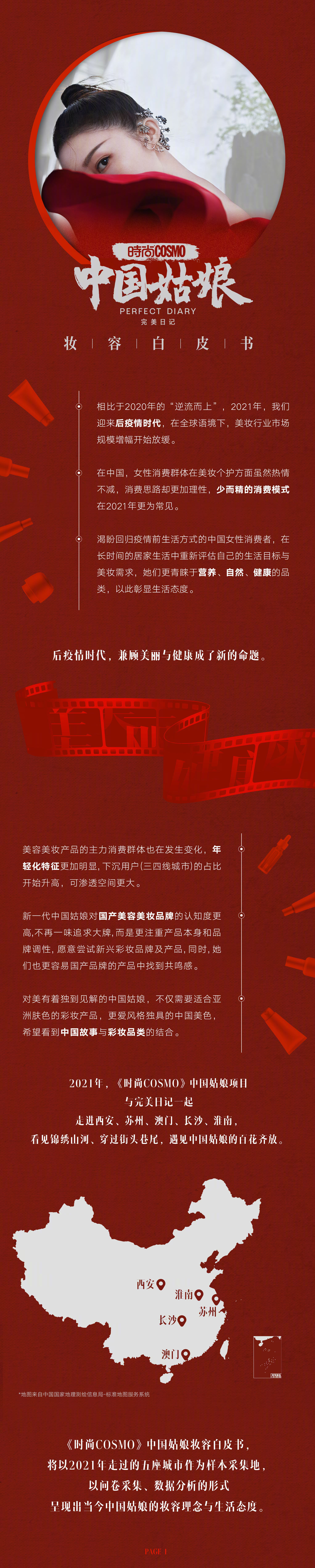 广告人干货库 完美日记发布《中国姑娘妆容白皮书》-广告人干货库