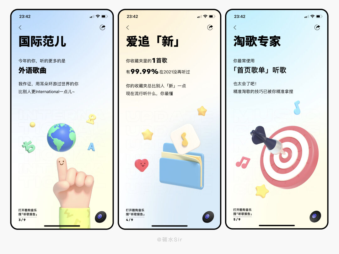 广告人干货库 2021年度听歌报告-网易云音乐、QQ音乐、酷狗酷我、全民K歌-广告人干货库