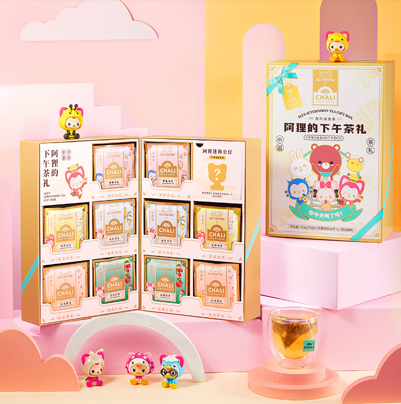 茶里推出阿狸的下午茶礼礼盒，萌宠盲盒助力茶趣加倍-广告人干货库