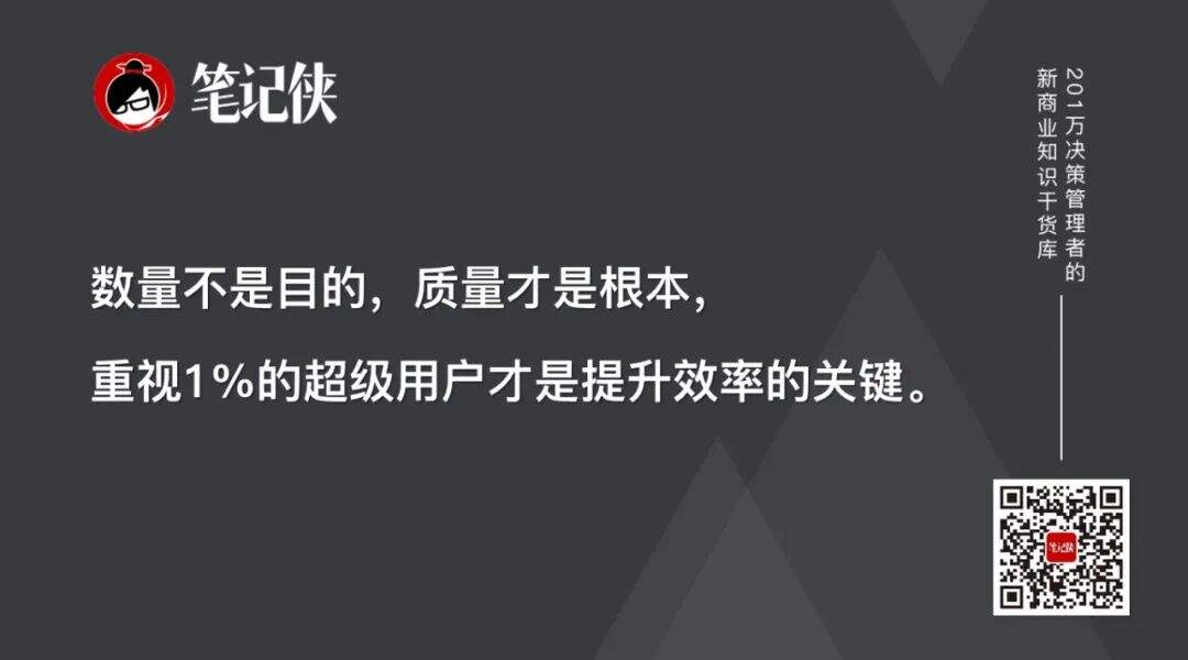 广告人干货库 抓住1%的超级用户,你就赢了90%-广告人干货库
