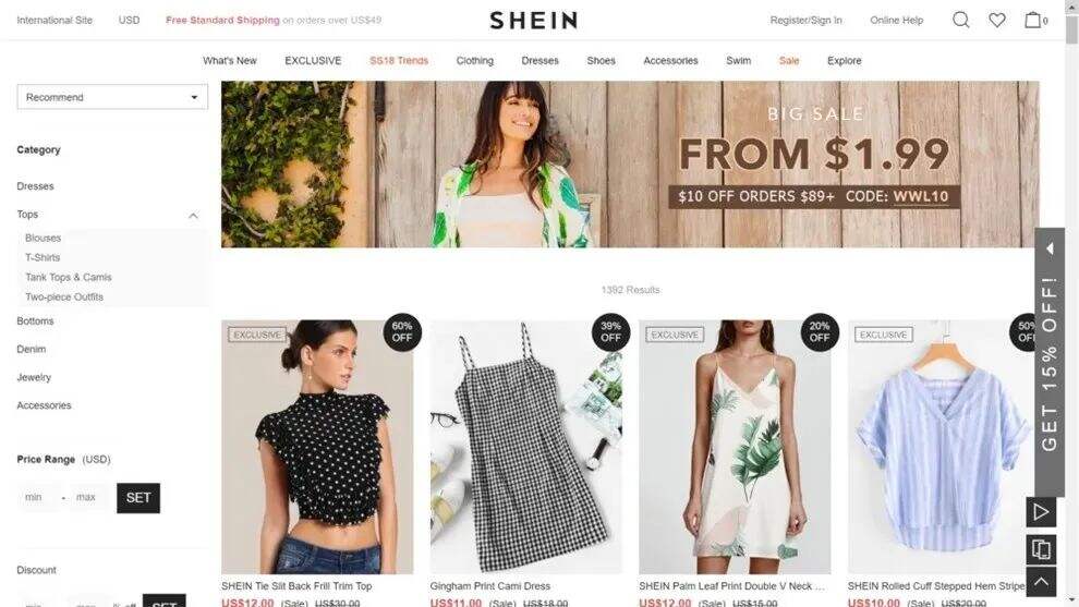 SHEIN赶超亚马逊成全球下载量最高的购物APP-广告人干货库
