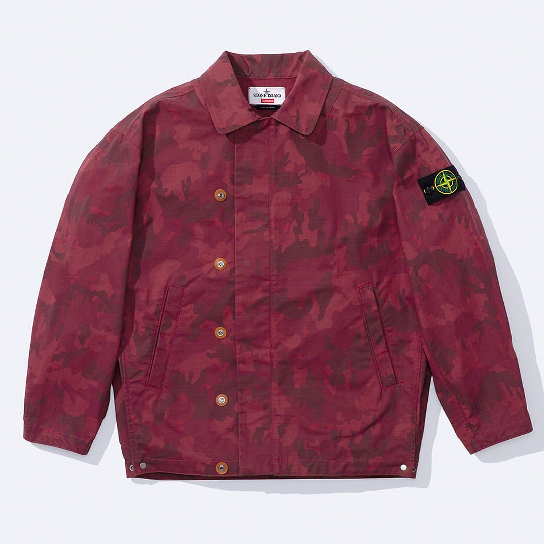 「Supreme」 x 「Stone Island」 2022 春季联名系列发布-广告人干货库