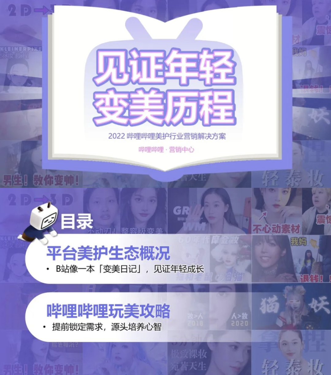 B 站发布《2022 哔哩哔哩美妆个护行业营销解决方案》-广告人干货库
