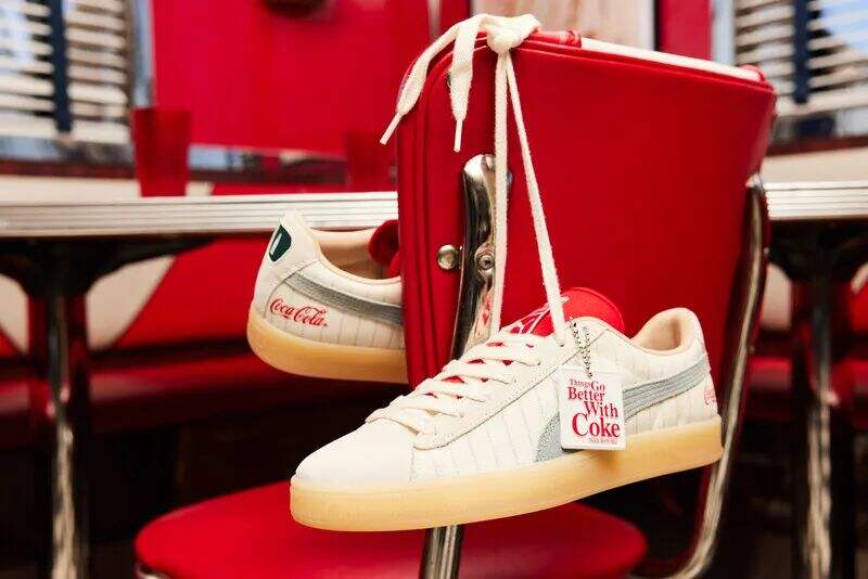 PUMA × 可口可乐联名掀起复古风潮-广告人干货库
