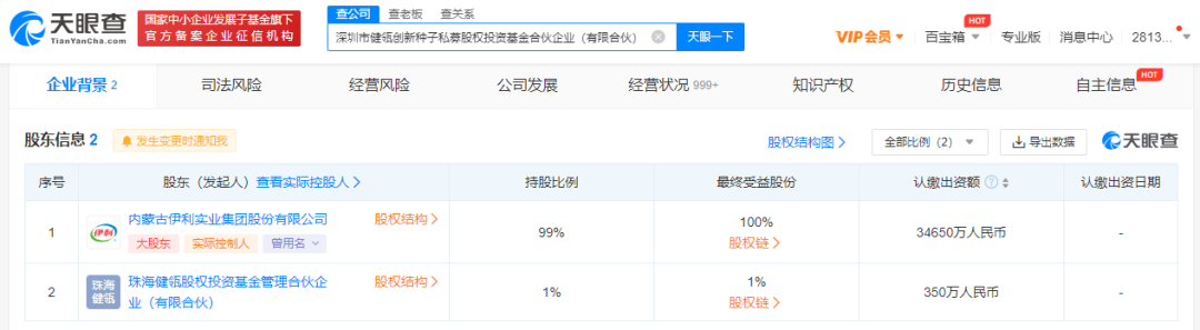 伊利投资成立私募公司-广告人干货库