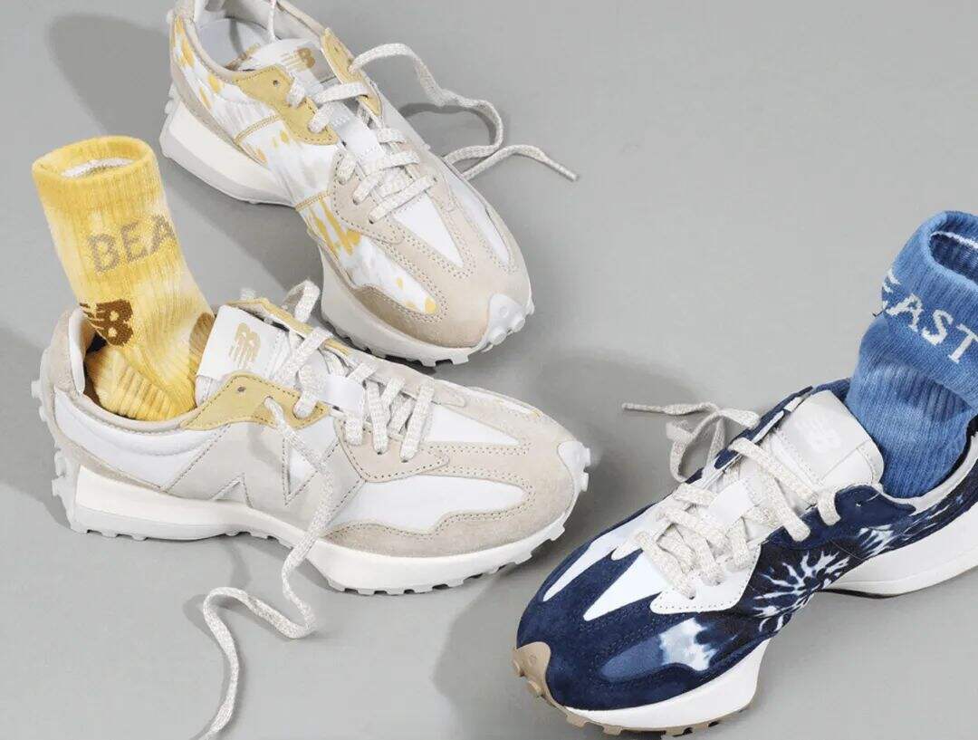 野兽派 × New Balance推出联名限量 327 鞋款-广告人干货库