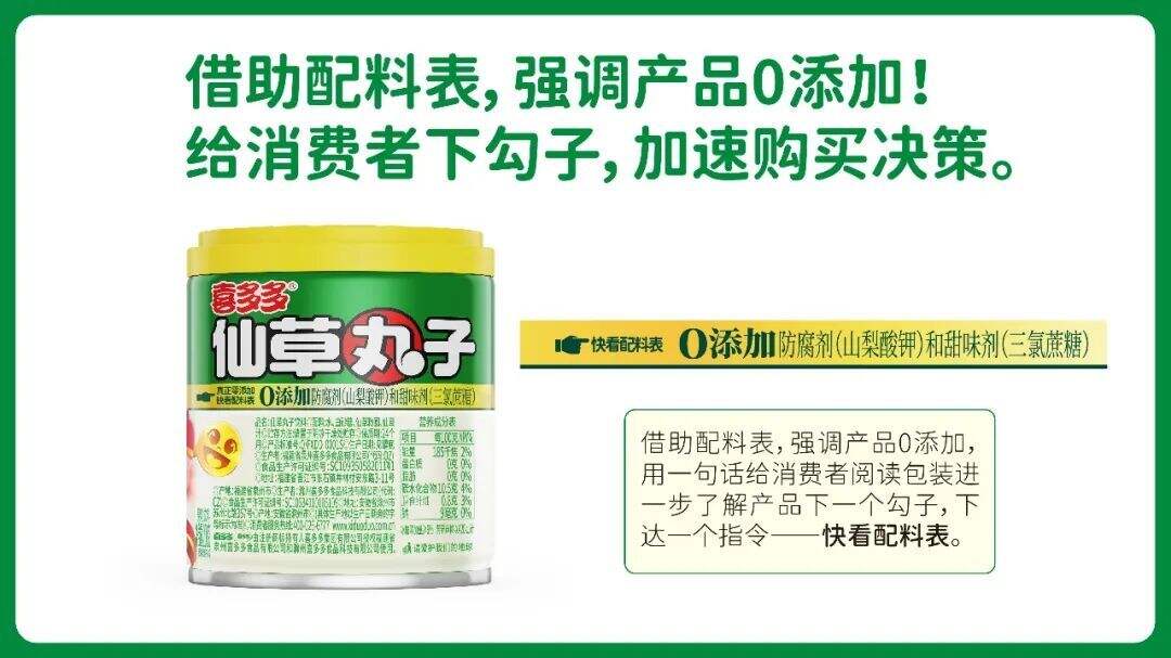 广告人干货库 华与华:喜多多仙草丸子新产品开发及包装设计-广告人干货库