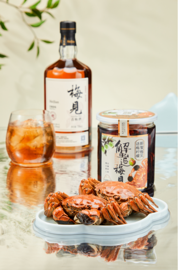 梅见 × 盒马联名推出季节限定：熟醉大闸蟹-广告人干货库