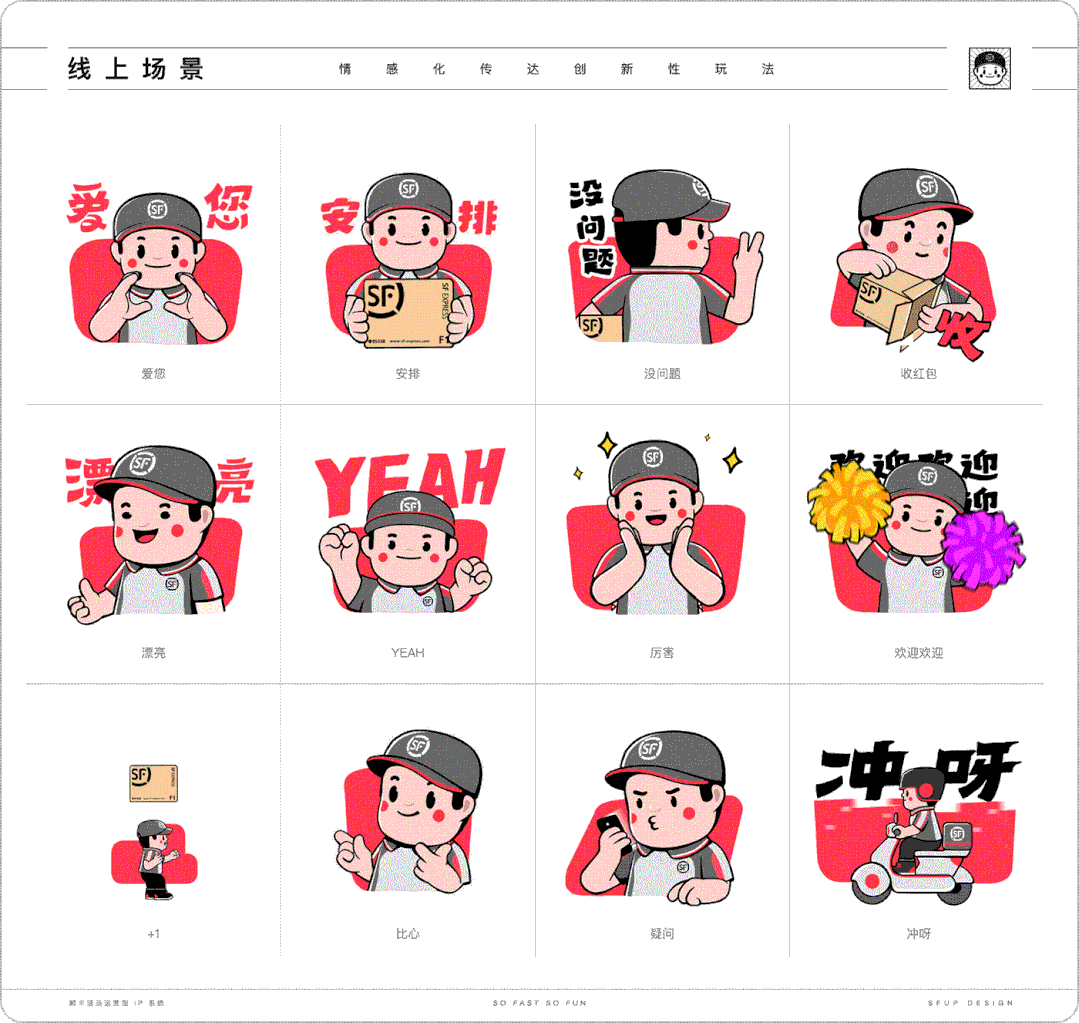 广告人干货库 顺丰速运运营版 IP 形象设计总结-广告人干货库