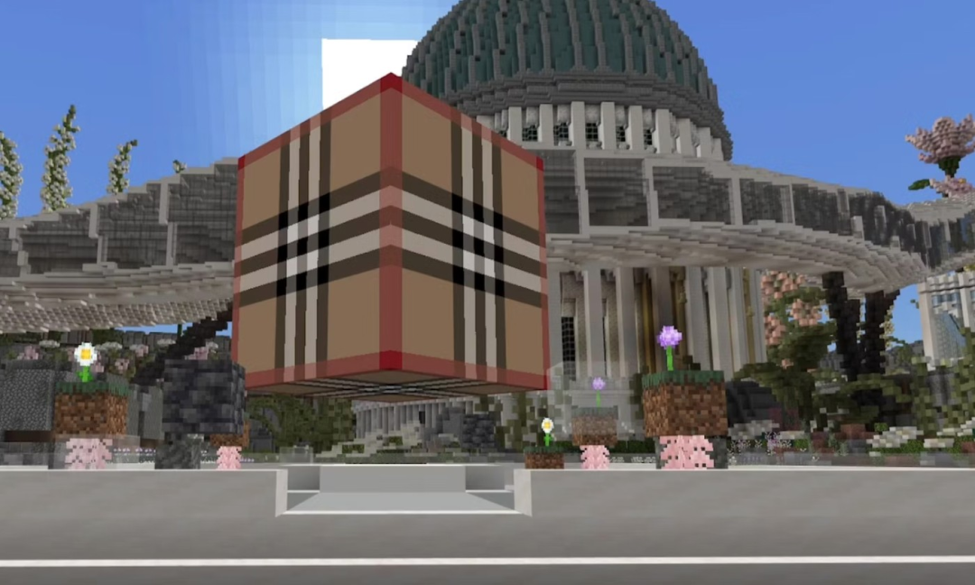 Burberry x《我的世界Minecraft》共创联名游戏-广告人干货库