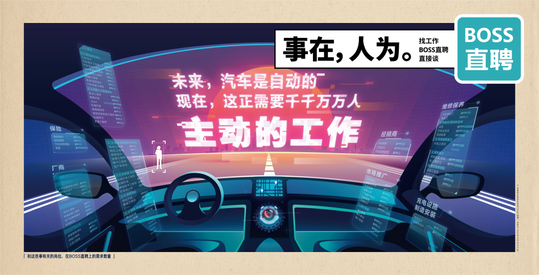 广告人干货库 BOSS直聘17句文案:事在,人为-广告人干货库