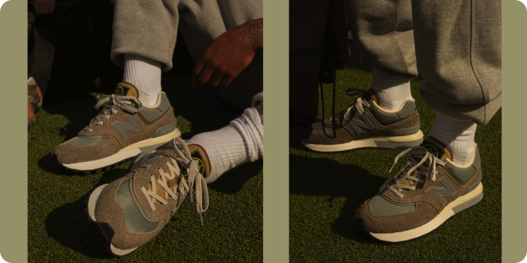 New Balance x Stone Island推出联名鞋款-广告人干货库