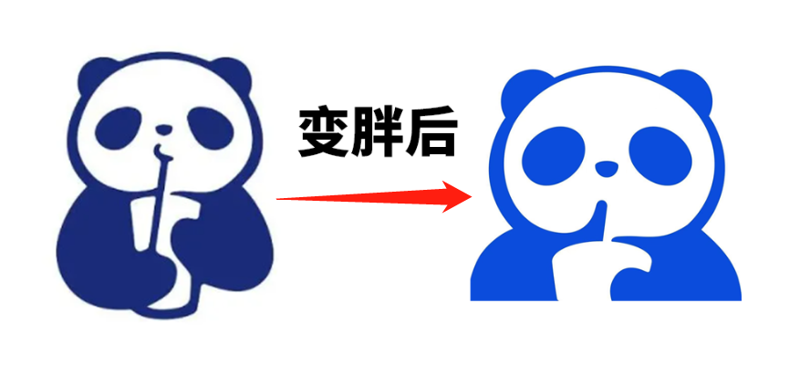 广告人干货库 茶百道更名换新LOGO!熊猫设计得更萌了!-广告人干货库