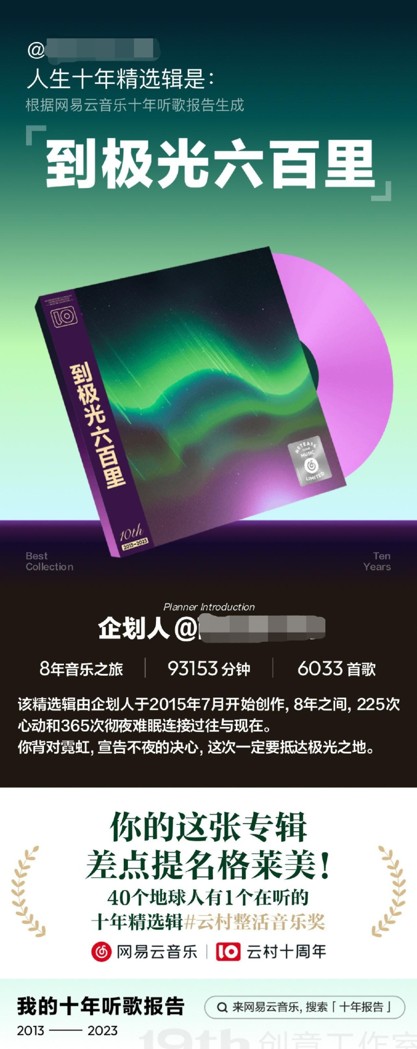 网易云音乐发布十年听歌报告,回顾2013-2023年的音乐记忆-广告人干货库