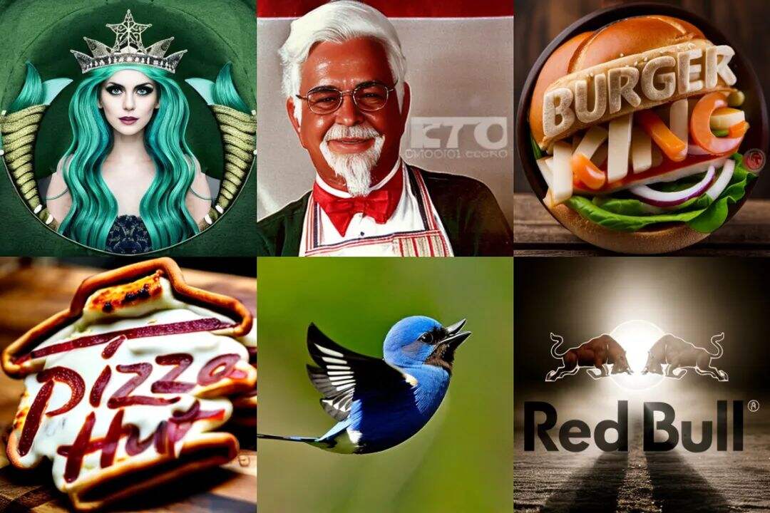 广告人干货库 AI重塑知名品牌LOGO,星巴克又赢了!-广告人干货库