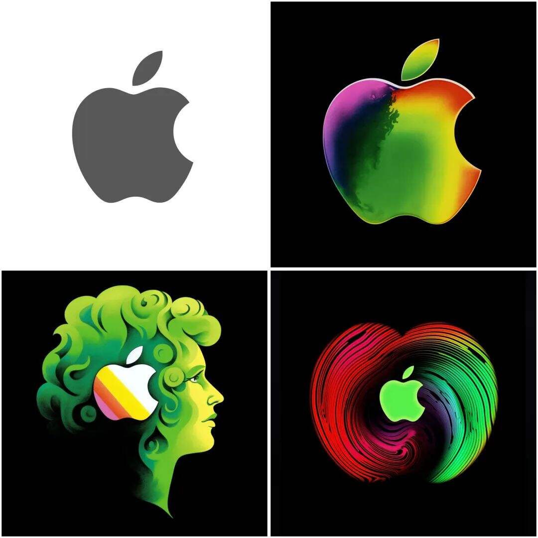 广告人干货库 AI重塑知名品牌LOGO,星巴克又赢了!-广告人干货库