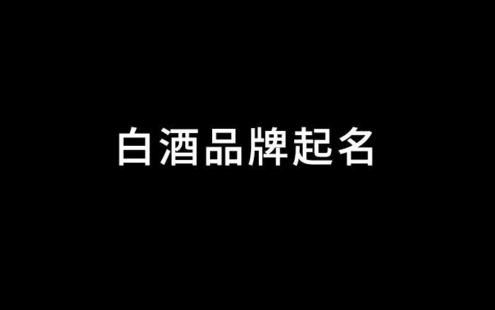 广告人干货库 品牌命名权威指南之如何给白酒品牌起名?无关狂欢,自有境界-广告人干货库