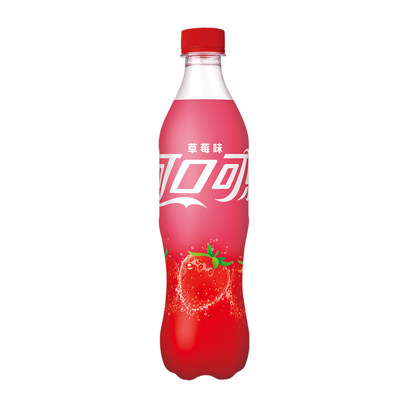 可口可乐草莓味汽水首发上市-广告人干货库