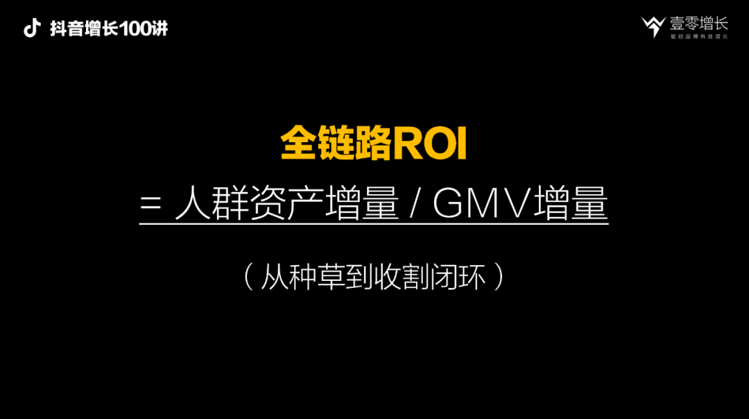 广告人干货库 抖音增长100讲:如果搞不懂ROI,千万别做抖音,抖音营销的四种ROI拆解-广告人干货库