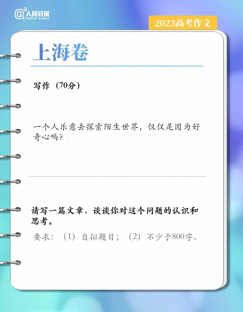 齐了！2023全国高考作文题汇总-广告人干货库