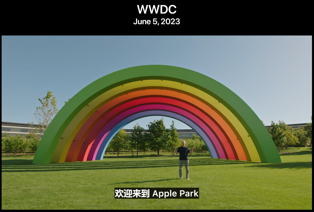 广告人干货库 苹果WWDC23发布重磅新品,设计有点“上头”!-广告人干货库