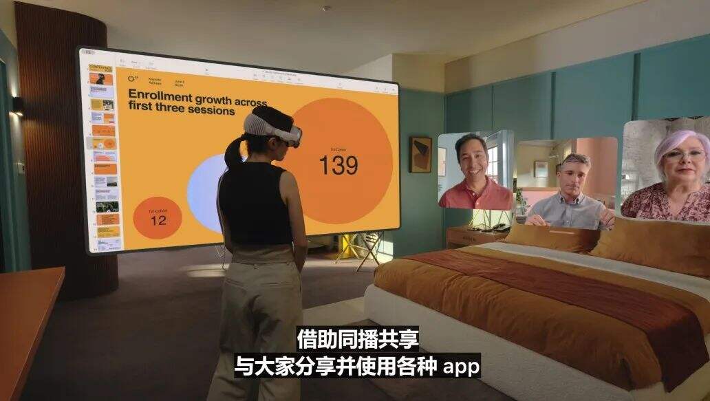 广告人干货库 苹果WWDC23发布重磅新品,设计有点“上头”!-广告人干货库