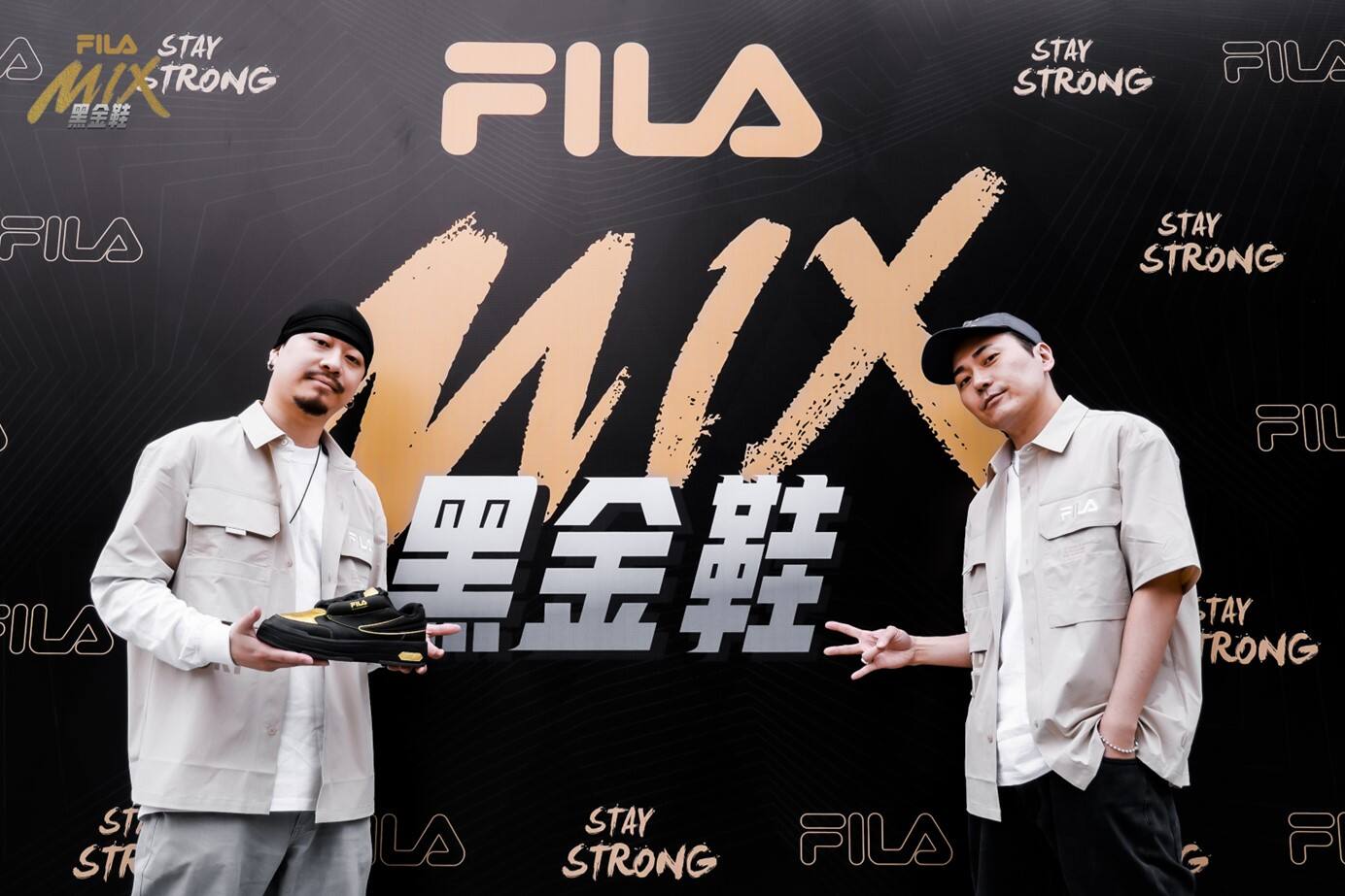 广告人干货库 FILA X 时趣:FILA MIX 黑金鞋发售,欢迎来到Popping World-广告人干货库